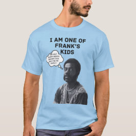 Frank's Kids Light Blue Shirt/Black Text T Shirt