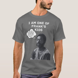 Frank's Kids Mörk Grått Shirt/White Text T Shirt