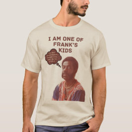 Frank's Kids Sand Shirt/Brown Text T Shirt