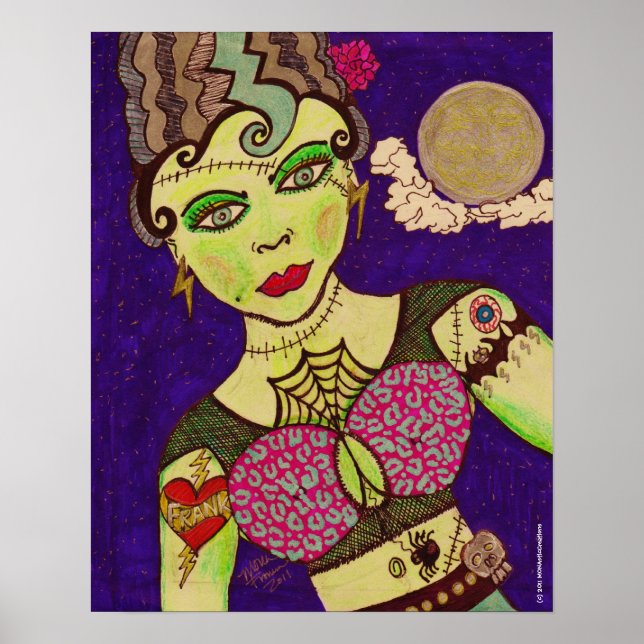 "Frankys doll" Poster (Framsidan)