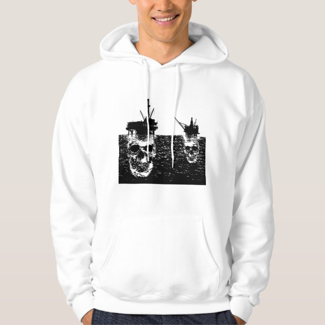 FRÅNLANDS- OLJEPLATTFORMAR SWEATSHIRT (Framsida)