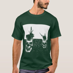 FRÅNLANDS- OLJEPLATTFORMAR T-SHIRT