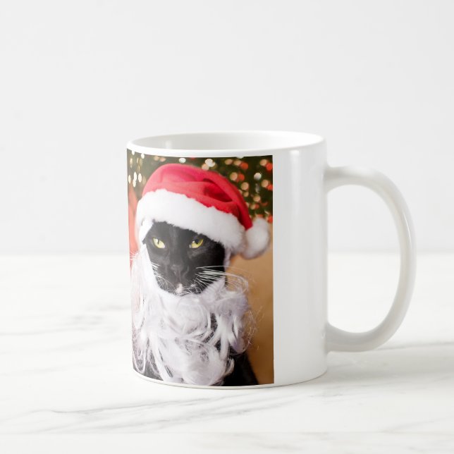 Franny Claus ledsen Santa kattunge Kaffemugg (Höger)