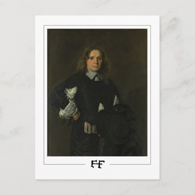 Frans Hals #109 - Finkonstkort Vykort (Framsida)