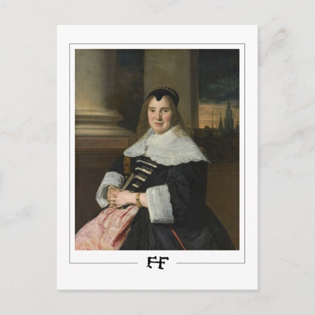 Frans Hals #15 - Finkonstkort Vykort (Framsida)