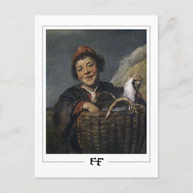 Frans Hals #171 - Fint konstkort Vykort (Framsida)