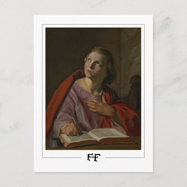 Frans Hals #218 - Finkonst Postkort Vykort (Framsida)