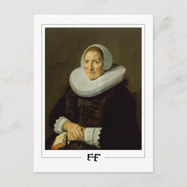 Frans Hals #228 - Finkonst Postkort Vykort (Framsida)