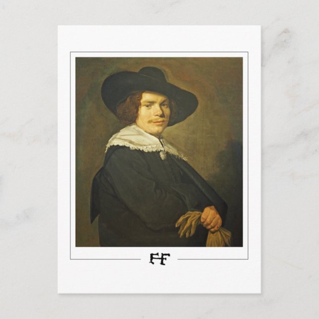Frans Hals #230 - Fin Art-vykort Vykort (Framsida)