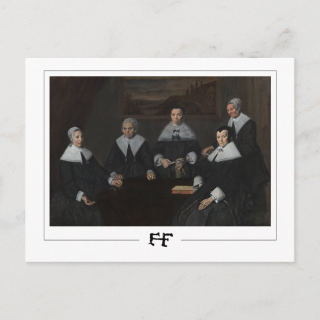 Frans Hals #246 - Fint konstkort Vykort (Framsida)