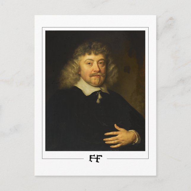 Frans Hals #247 - Finkonstkort Vykort (Framsida)