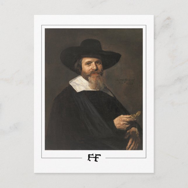 Frans Hals #250 - Fint konstkort Vykort (Framsida)