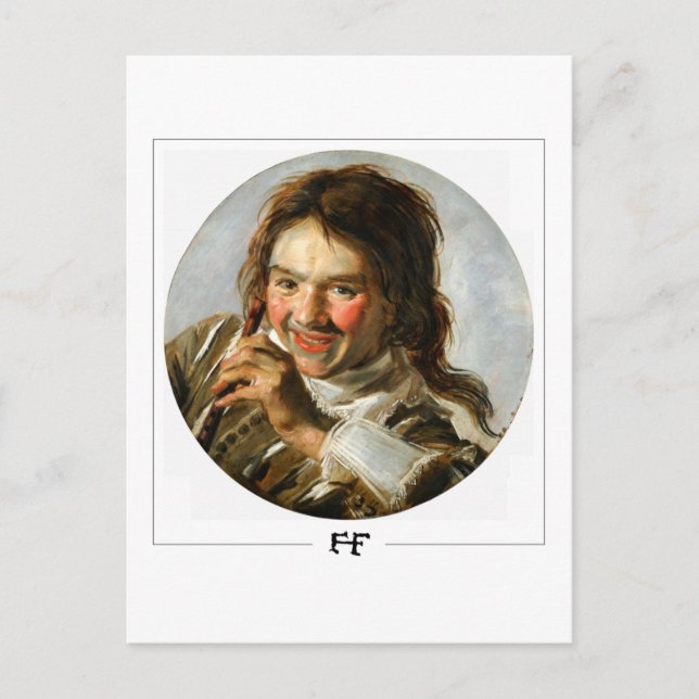 Frans Hals #262 - Finkonstkort Vykort (Framsida)