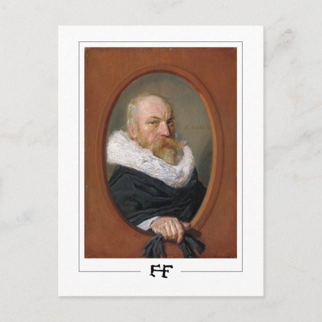 Frans Hals #263 - Fin Art-vykort Vykort (Framsida)