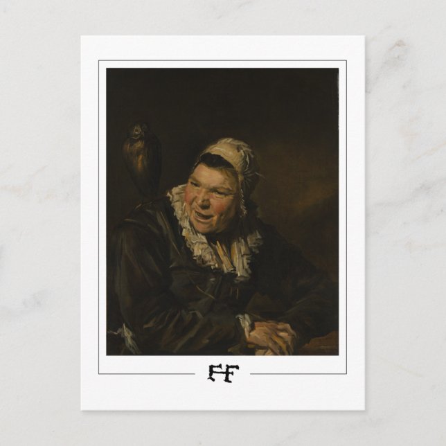 Frans Hals #282 - Fint konstkort Vykort (Framsida)