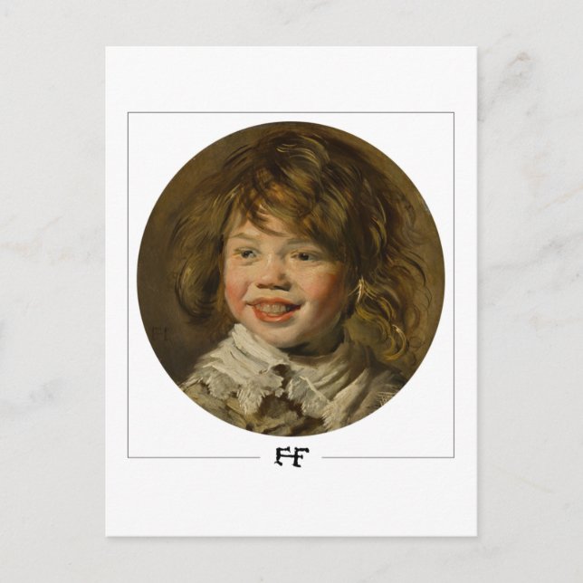 Frans Hals #284 - Fin Art-vykort Vykort (Framsida)
