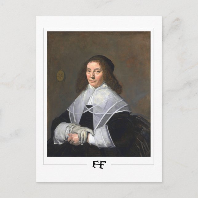Frans Hals #297 - Fint konstkort Vykort (Framsida)