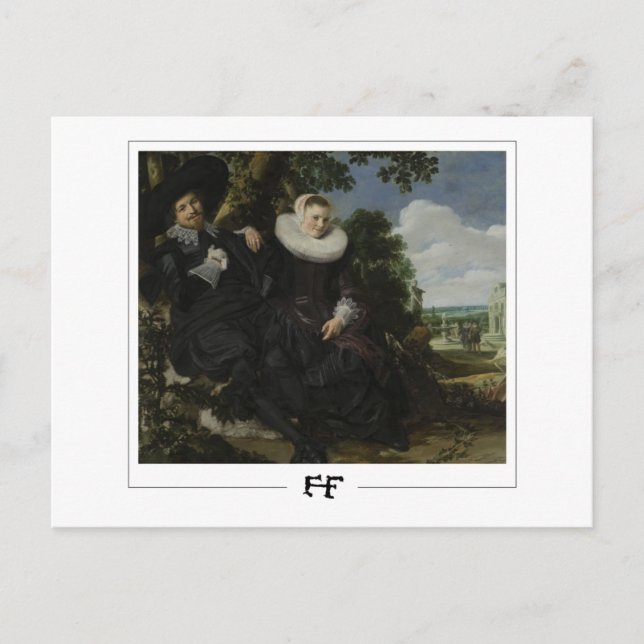 Frans Hals #82 - Finkonst Postkort Vykort (Framsida)