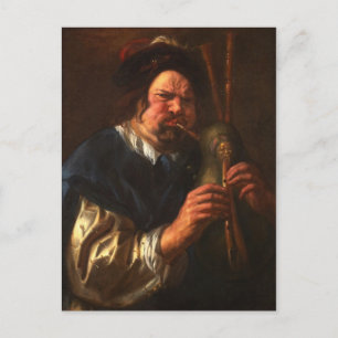 Frans Hals Art Vykort