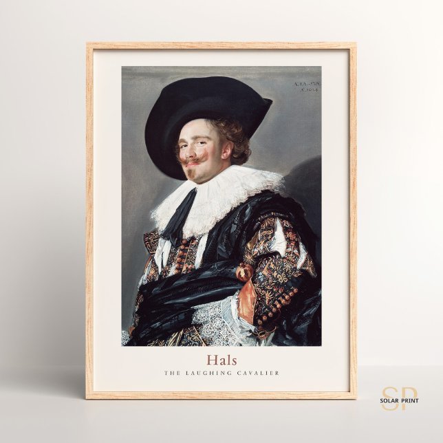 Frans Hals Laughing Cavalier Classic Elegance Poster (Skapare uppladdad)