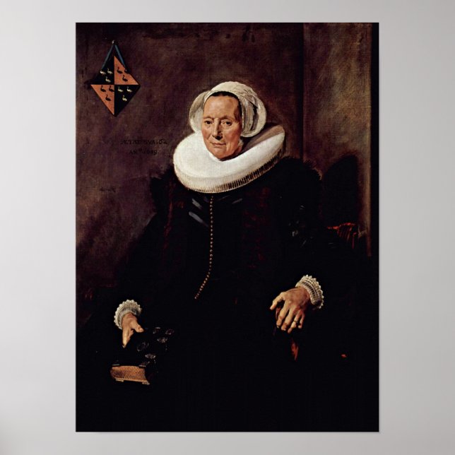 Frans Hals - Maka till Pieter Jacobsz Poster (Framsidan)