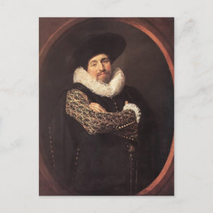 Frans Hals- Porträtt of a Man Vykort