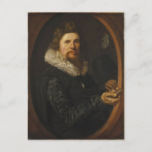 Frans Hals- Porträtt of a Man Vykort
