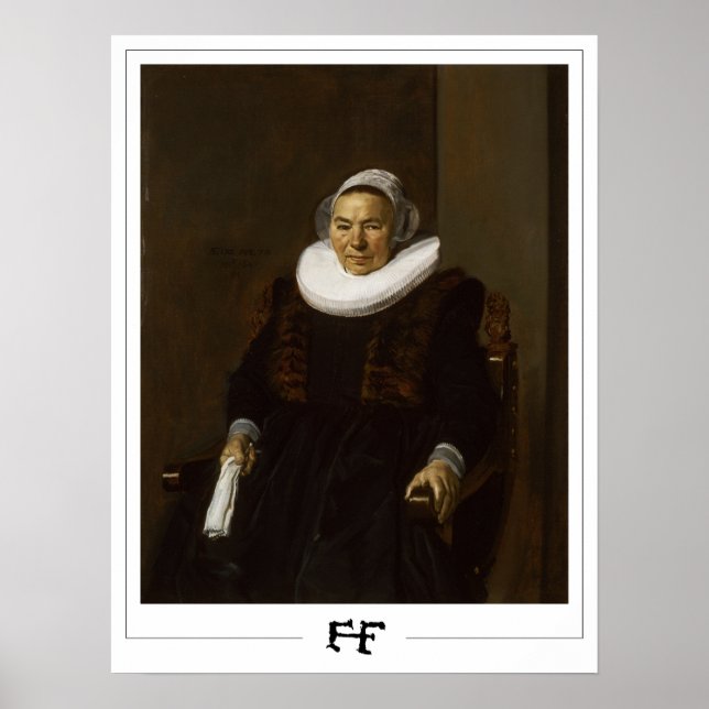 Frans Hals Zedign Art Poster #111 (Framsidan)