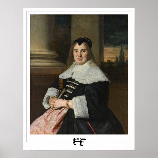 Frans Hals Zedign Art Poster #15 (Framsidan)