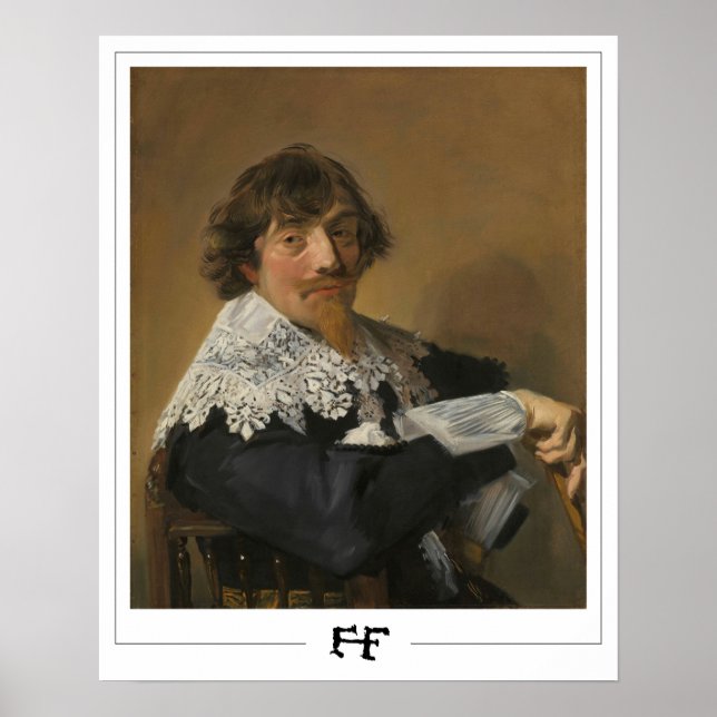 Frans Hals Zedign Art Poster #154 (Framsidan)