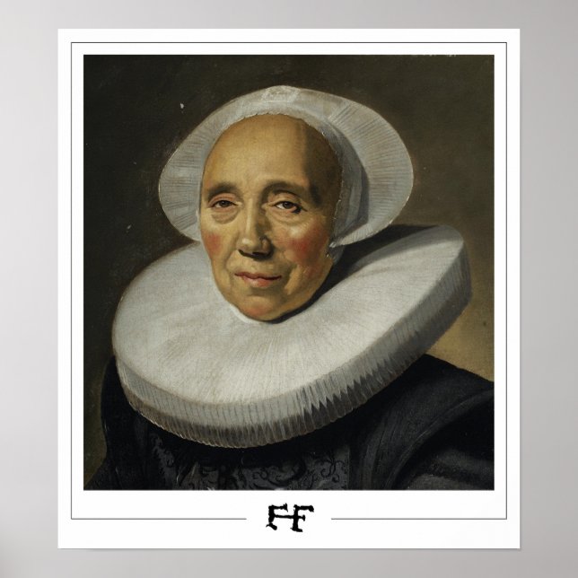 Frans Hals Zedign Art Poster #164 (Framsidan)