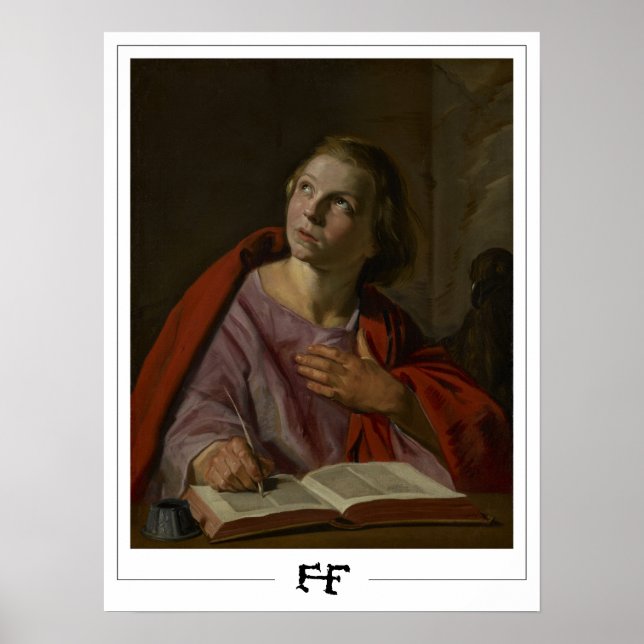 Frans Hals Zedign Art Poster #218 (Framsidan)