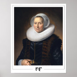 Frans Hals Zedign Art Poster #225