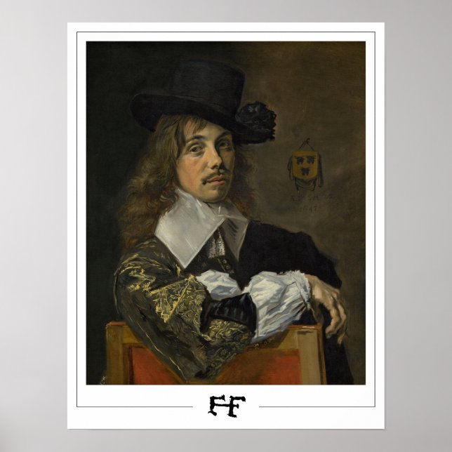 Frans Hals Zedign Art Poster #23 (Framsidan)