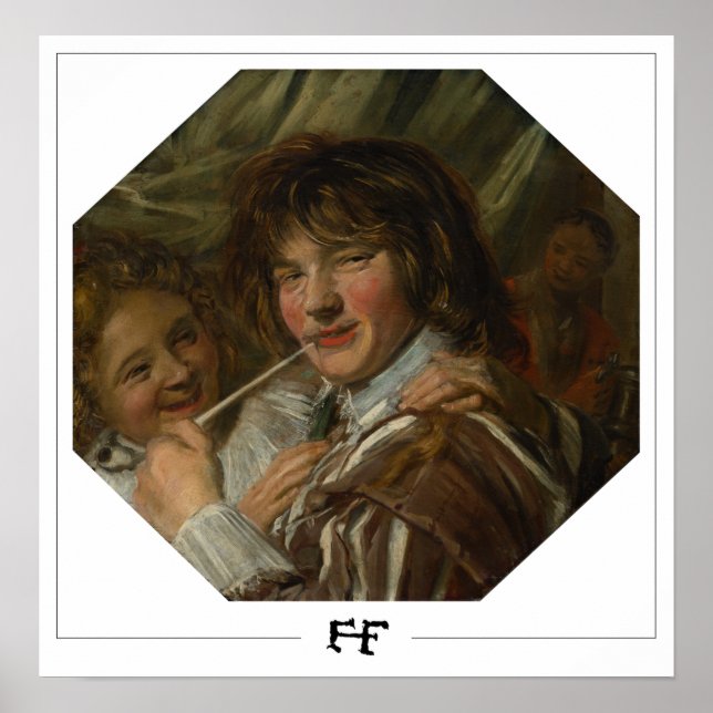 Frans Hals Zedign Art Poster #243 (Framsidan)