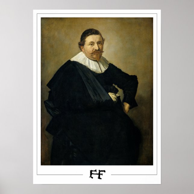 Frans Hals Zedign Art Poster #248 (Framsidan)