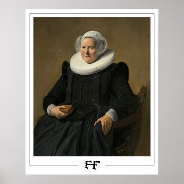 Frans Hals Zedign Art Poster #26 (Framsidan)