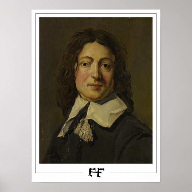 Frans Hals Zedign Art Poster #265 (Framsidan)