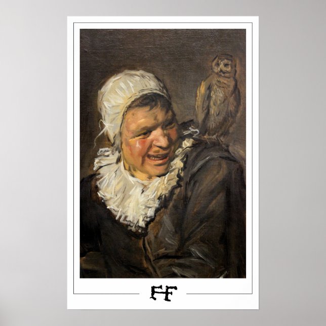 Frans Hals Zedign Art Poster #271 (Framsidan)
