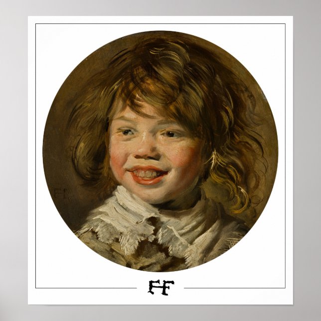Frans Hals Zedign Art Poster #284 (Framsidan)