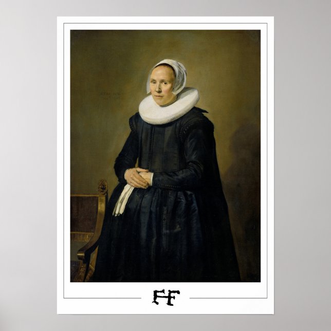 Frans Hals Zedign Art Poster #303 (Framsidan)