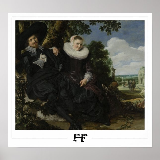 Frans Hals Zedign Art Poster #82 (Framsidan)