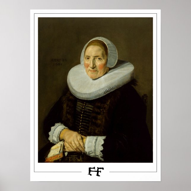 Frans Hals Zedign Konstaffisch #228 Poster (Framsidan)