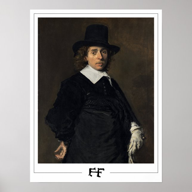 Frans Hals Zedign konstaffisch #43 Poster (Framsidan)