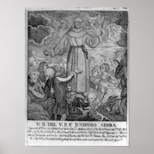 Frans Junipero Serra Poster