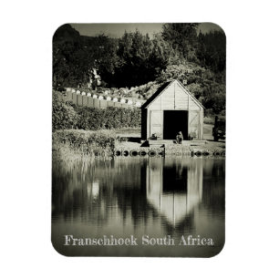 Franschhoek, södra Afrikan Magnet