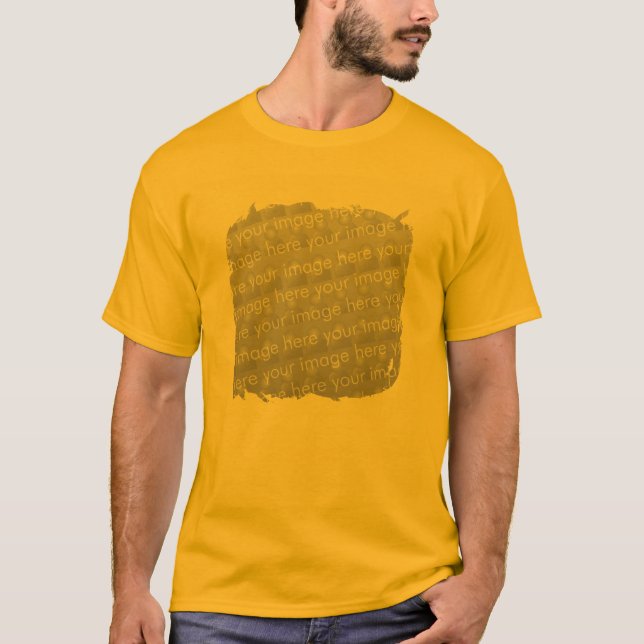 Fransgränsdesignen verkställer tee shirt (Framsida)
