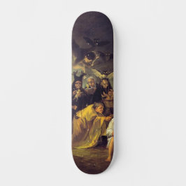 FRANSISCO GOYA BLACK SABBATH MINI SKATEBOARD BRÄDA 18,5 CM