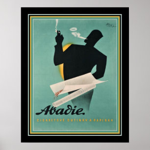 Fransk 30-tal för cigarettpapperannonsCa. Poster