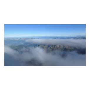 Fransk Alperna Chamonix-område Fototryck